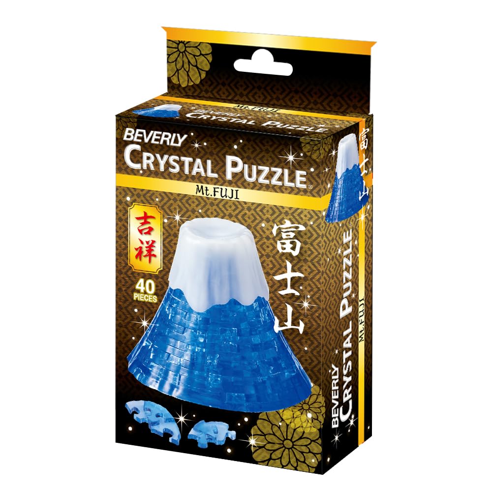 Amazon | ビバリー 40ピース クリスタルパズル 富士山 | 立体パズル